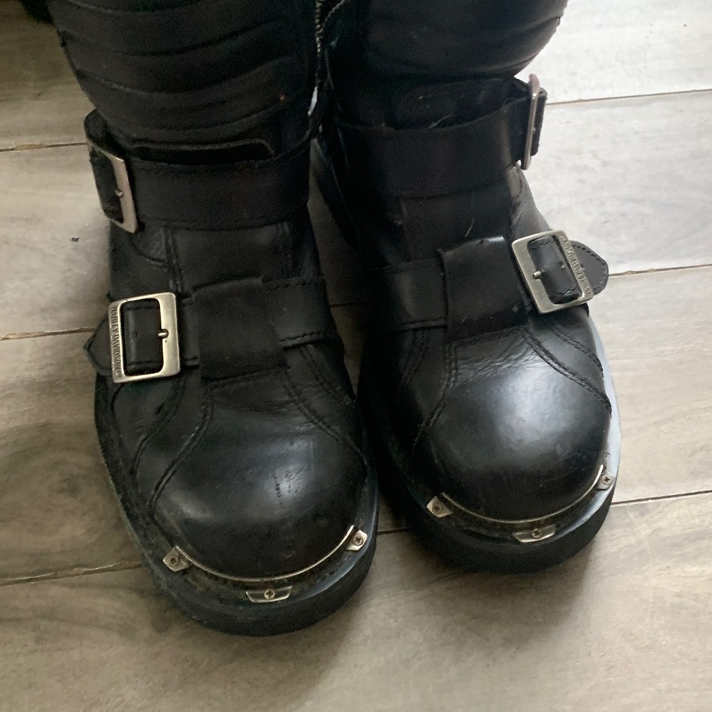 Harley Davidson
Black Leather Boots